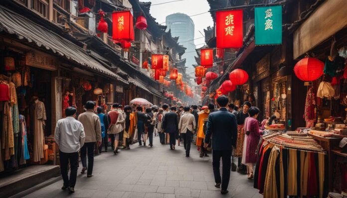 Vintage clothing stores and thrift shopping in Shanghai