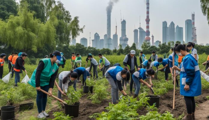 Volunteer opportunities at environmental or social projects in Shanghai