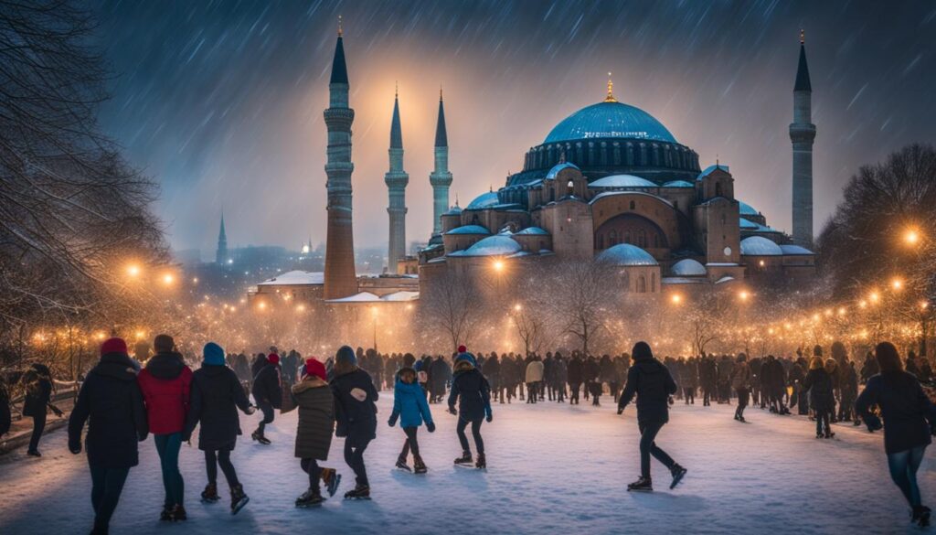 Winter activities in Istanbul