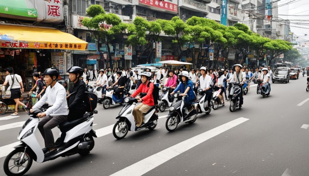 alternative transportation in Taichung