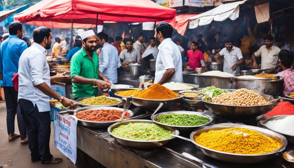 authentic Mumbai street food