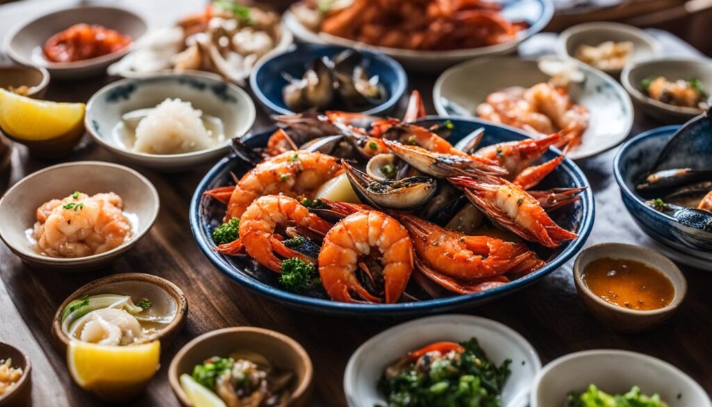 authentic seafood dining in Busan