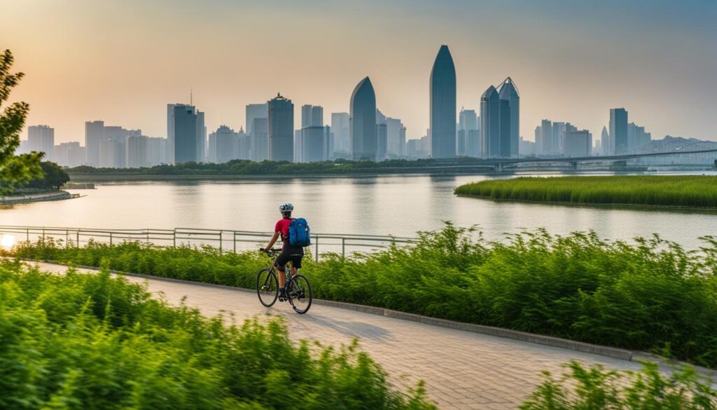 best cycling routes in Incheon