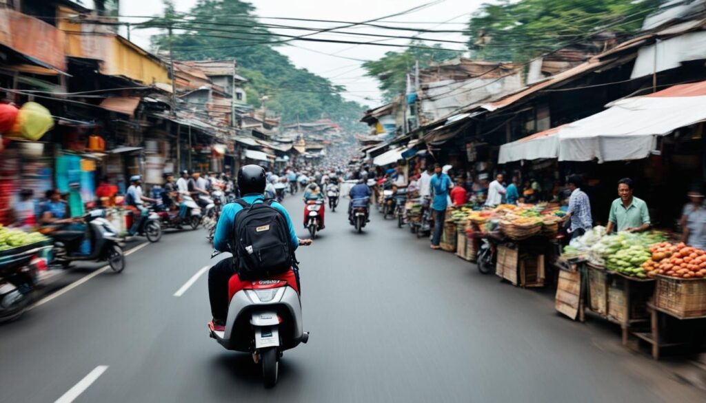 budget-friendly transportation in Indonesia