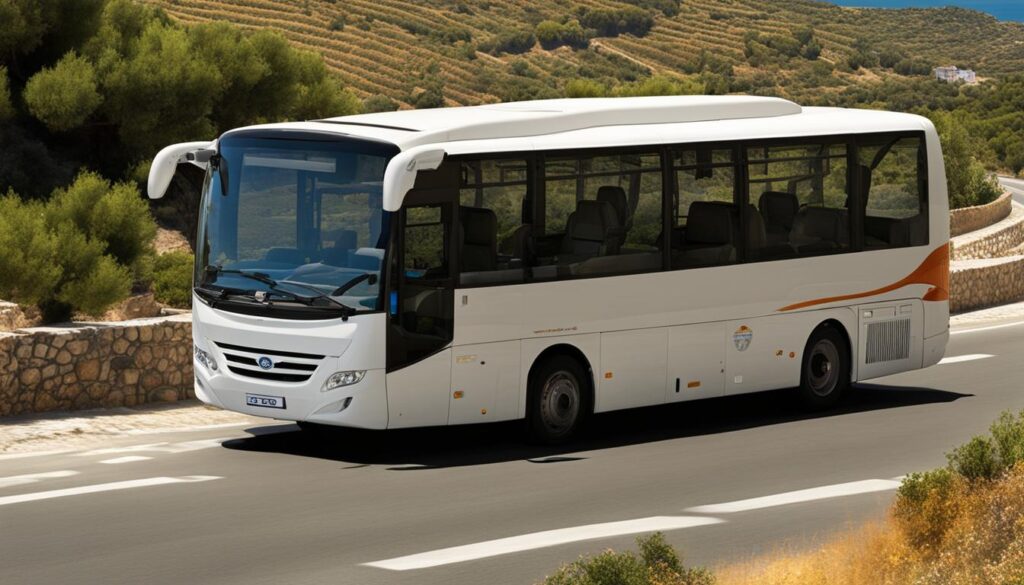 convenient public transport options for Heraklion to Chania travel