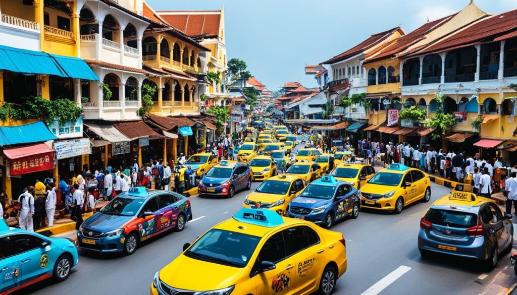 convenient transportation in Malacca
