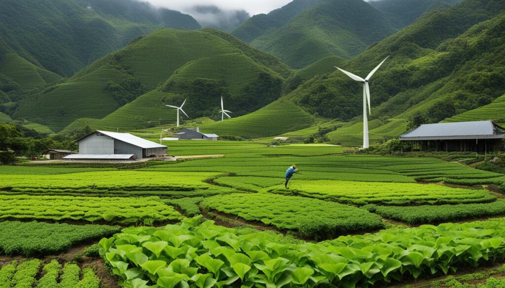 eco-friendly and sustainable farming in Taiwan