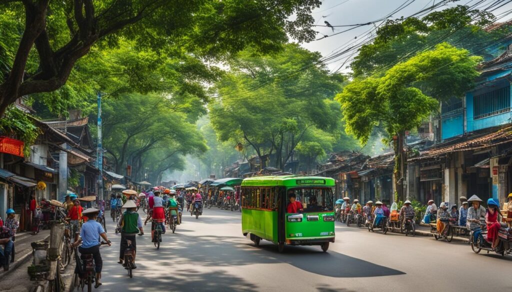 green transportation in Vietnam