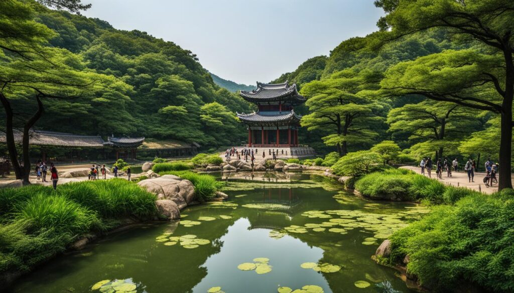 hidden green spaces in Seoul