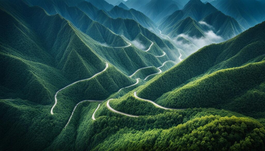 hidden hiking trails in china