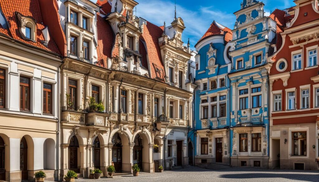 historic accommodations near Poznan Old Town