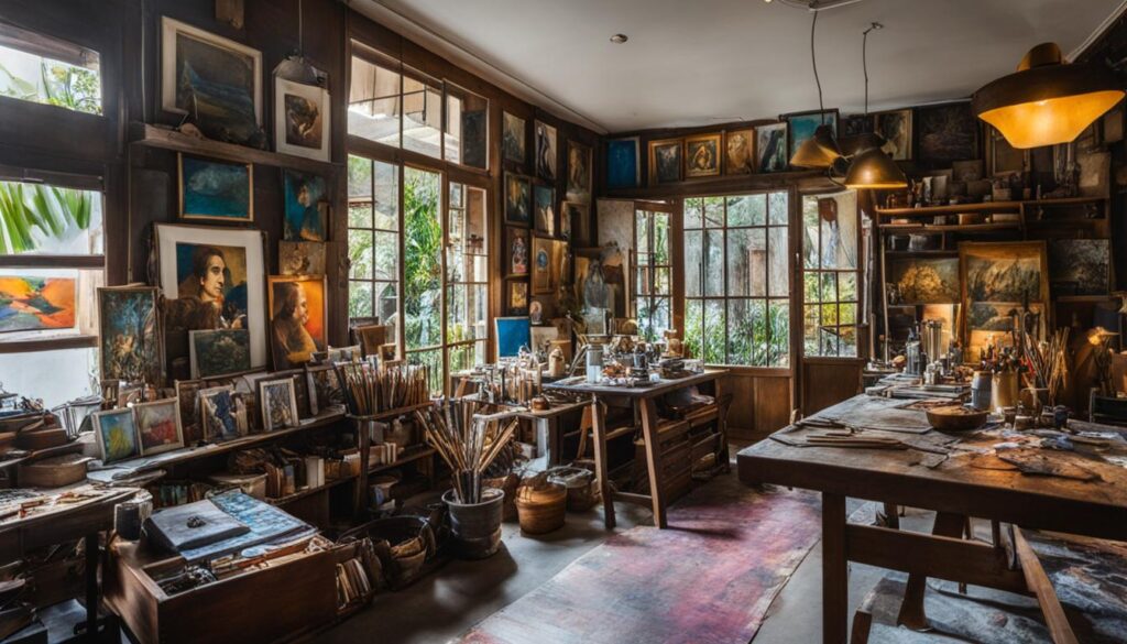 independent artists studios in Bandung