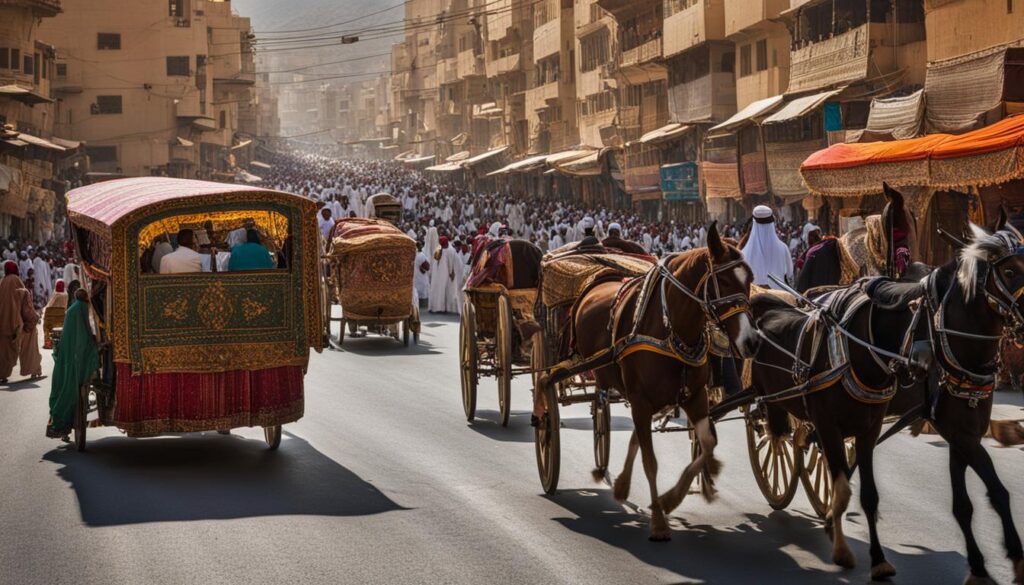 local transport in Mecca