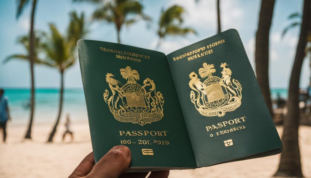 lost passport while on vacation