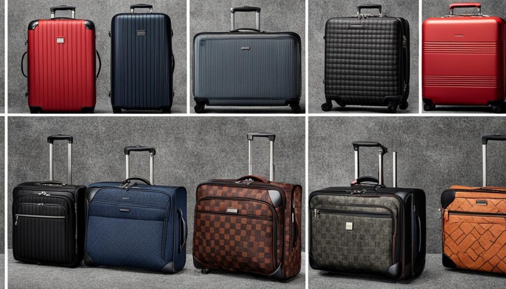 materials of luggage