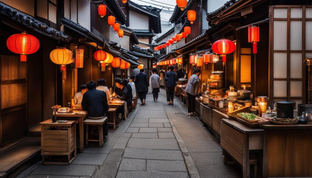 off the beaten path food in Kyoto