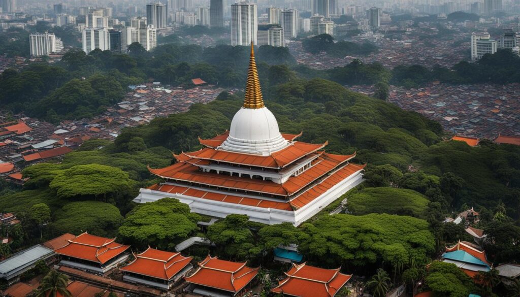 offbeat temples in Jakarta