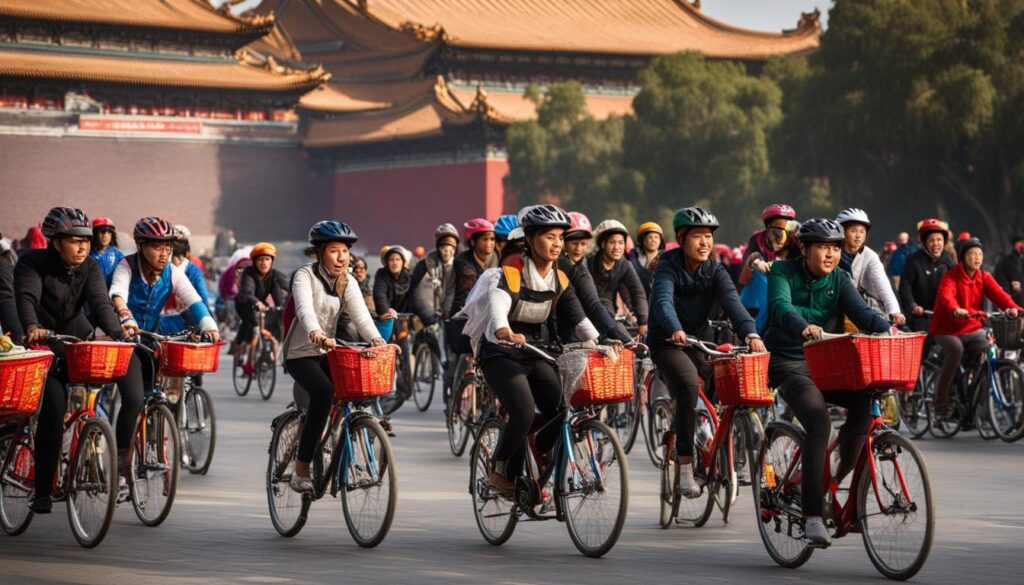 pedal through Beijing with cycling tours