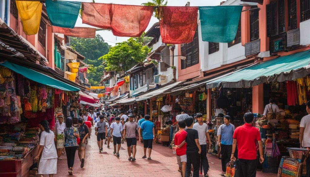 popular shopping destinations in Malacca