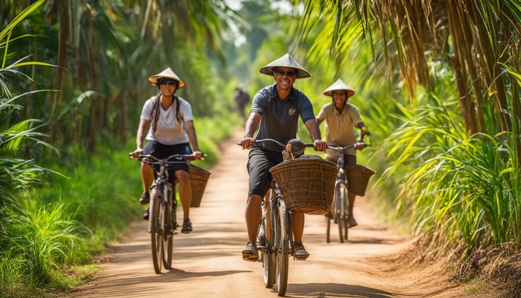 rural biking in Siem Reap