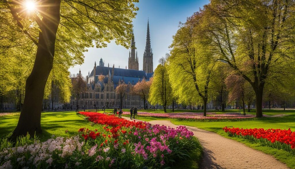 spring in Leuven