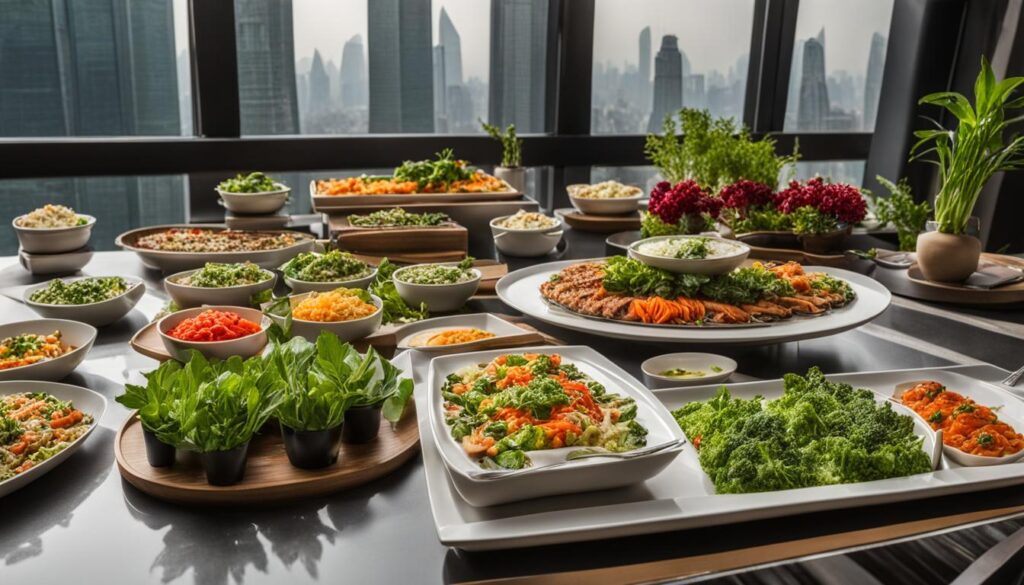 sustainable dining options in Shanghai