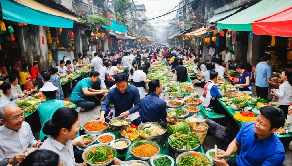 sustainable food experiences in Hanoi