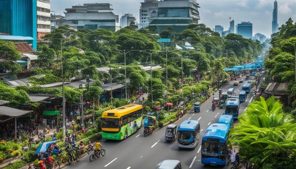 sustainable transportation in Indonesia
