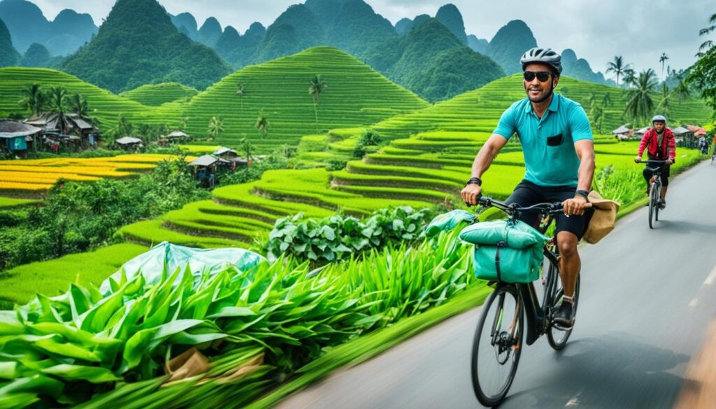 sustainable transportation options for exploring Vietnam