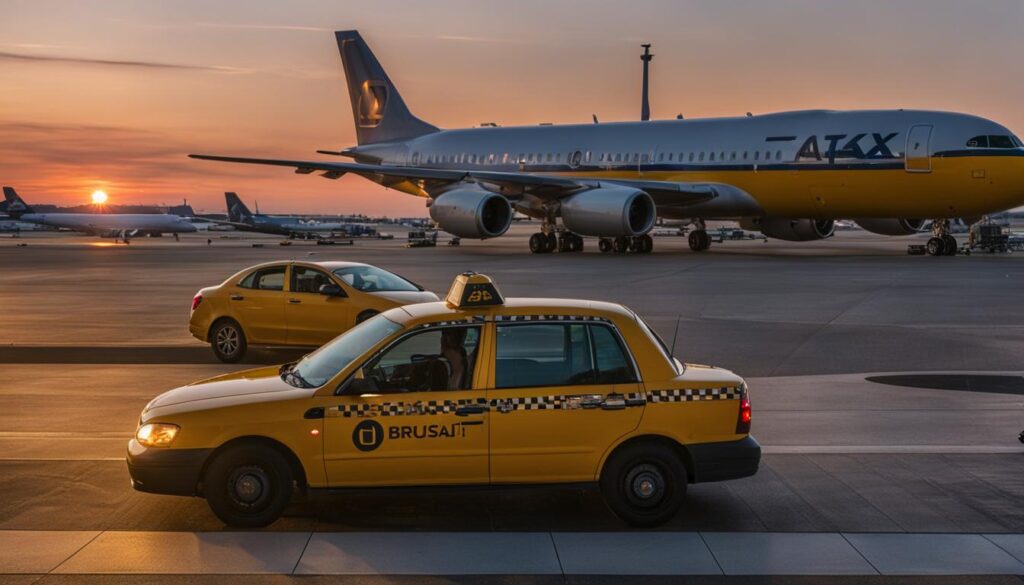 taxi from Brussels Airport