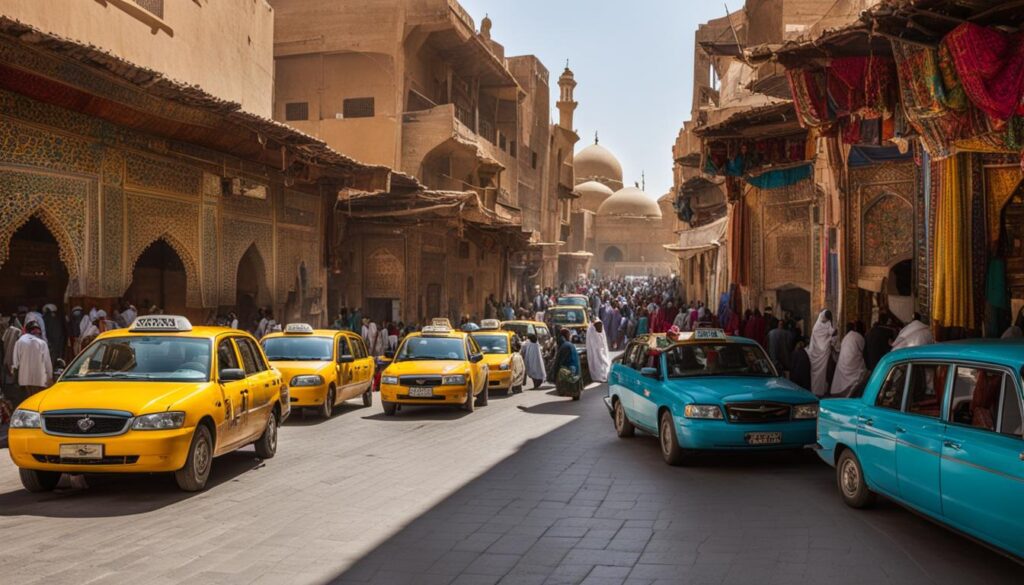 taxis in Medina