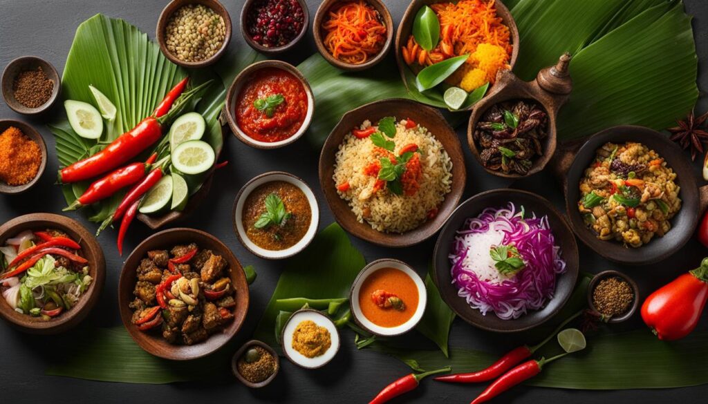 traditional Balinese flavors