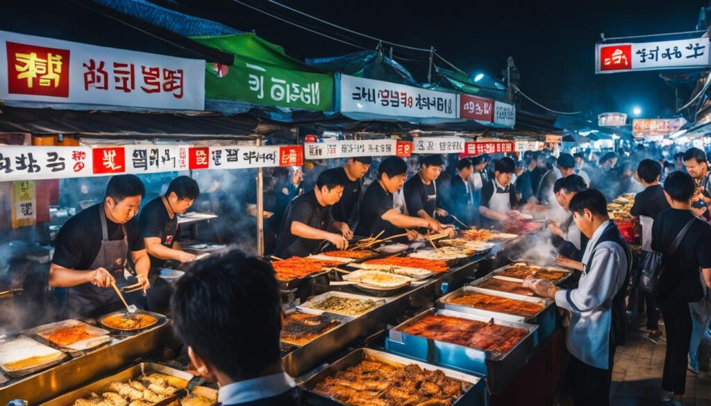 traditional Korean street food