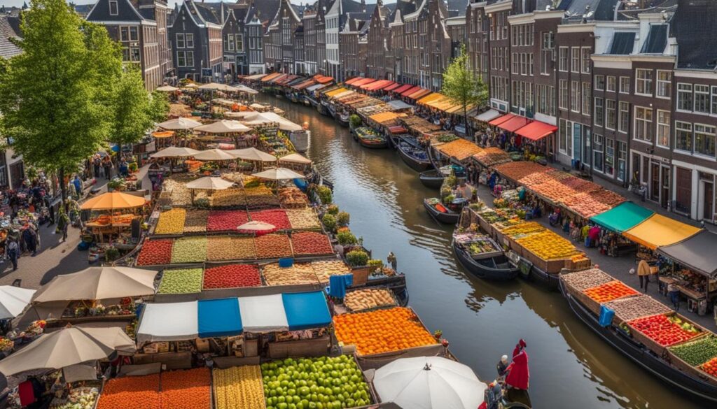 traditional food markets in the Netherlands