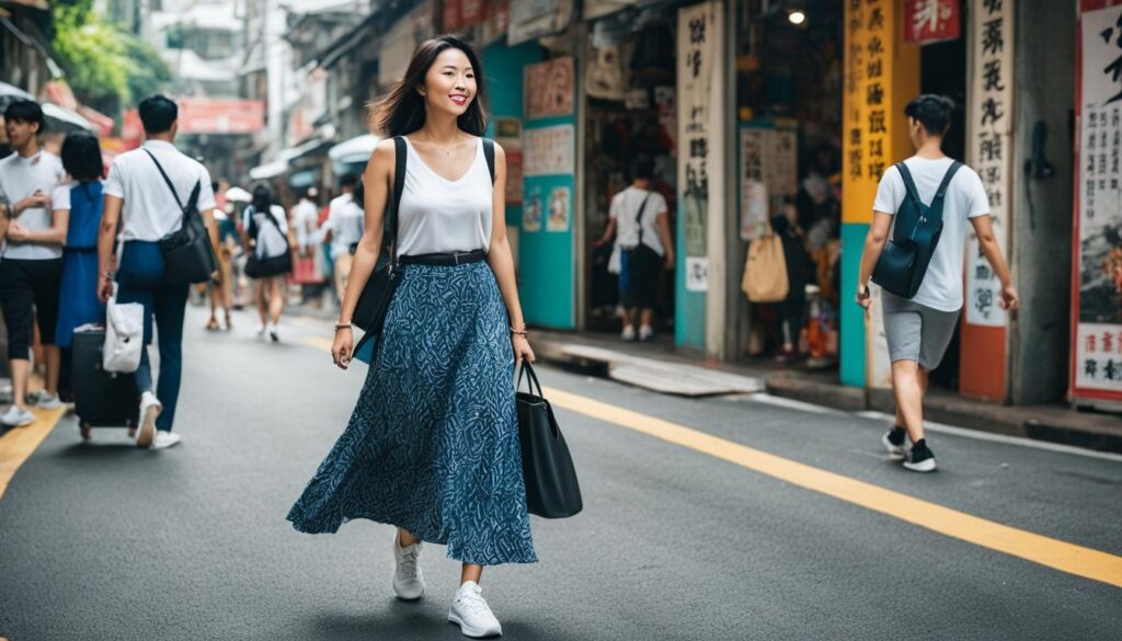 women's travel safety tips - dressing appropriately in Taiwan