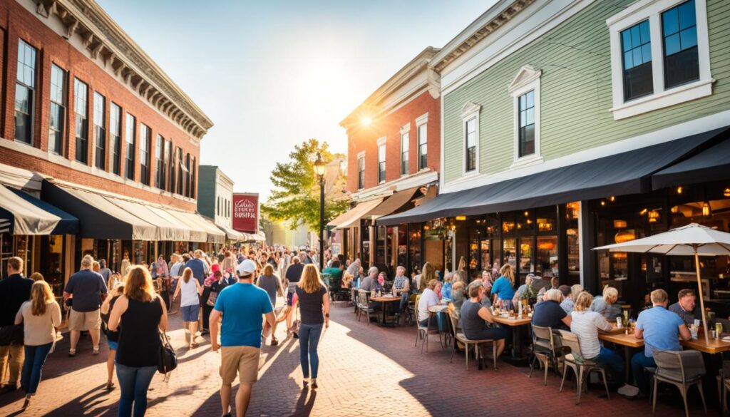 Augusta's culinary scene with a diverse selection of restaurants, cafes, and bars to suit every taste and budget.