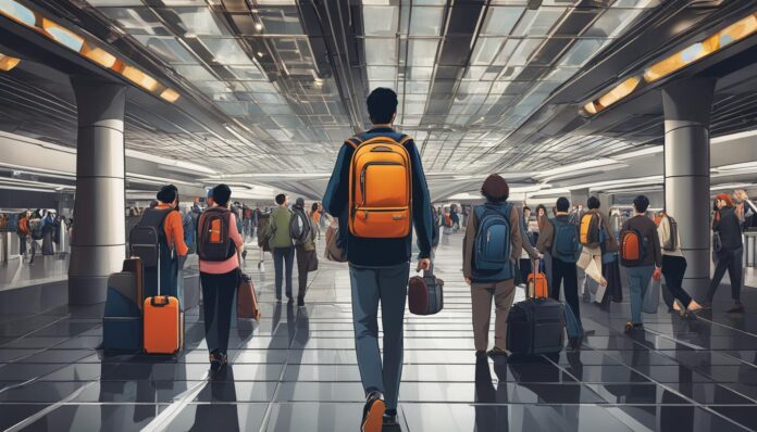 Best tips for navigating crowded airports and train stations?