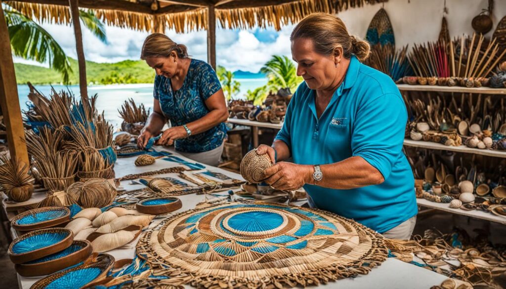 Blue Bay traditional crafts
