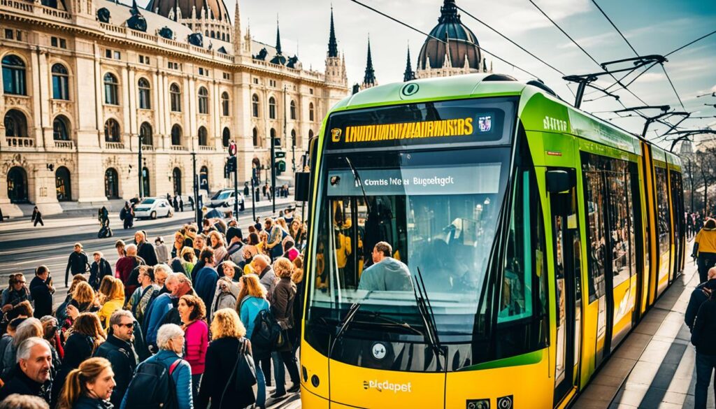 Budapest public transportation options