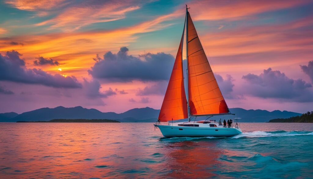Caribbean sailing
