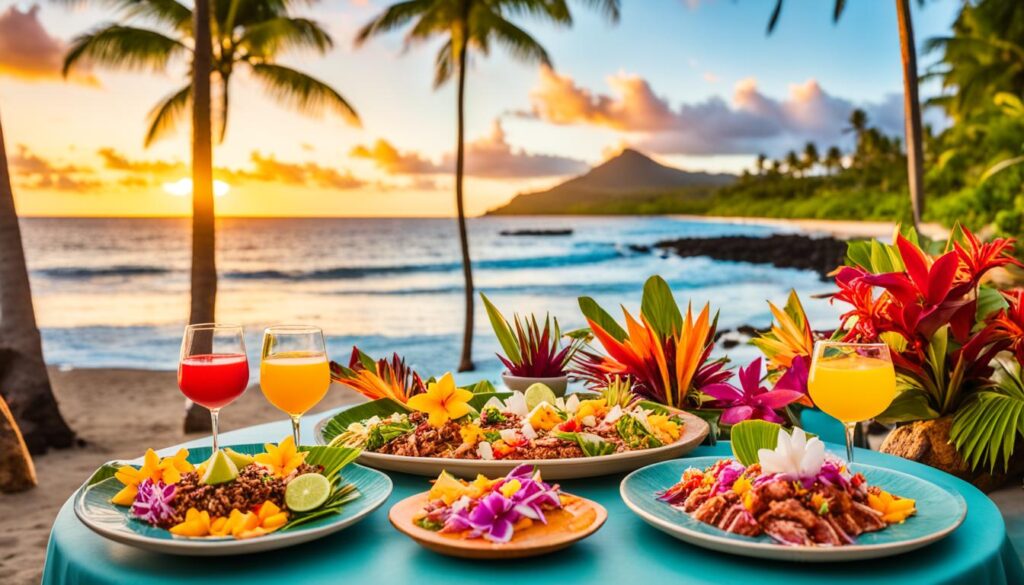 Dining in Hawaii
