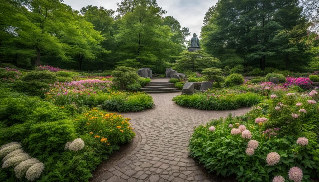 Enchanting Gardens of the Salem Witch Trials Memorial