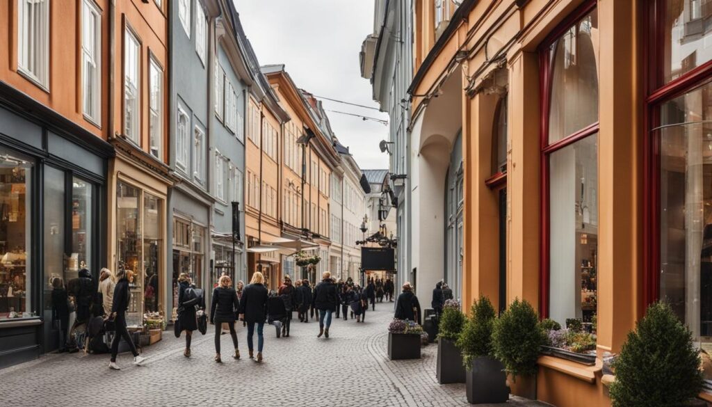 Gothenburg trendy shopping