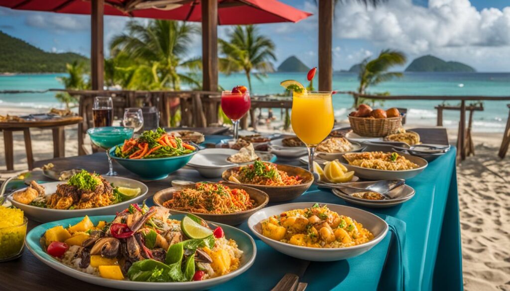 Grand Anse Beach restaurants