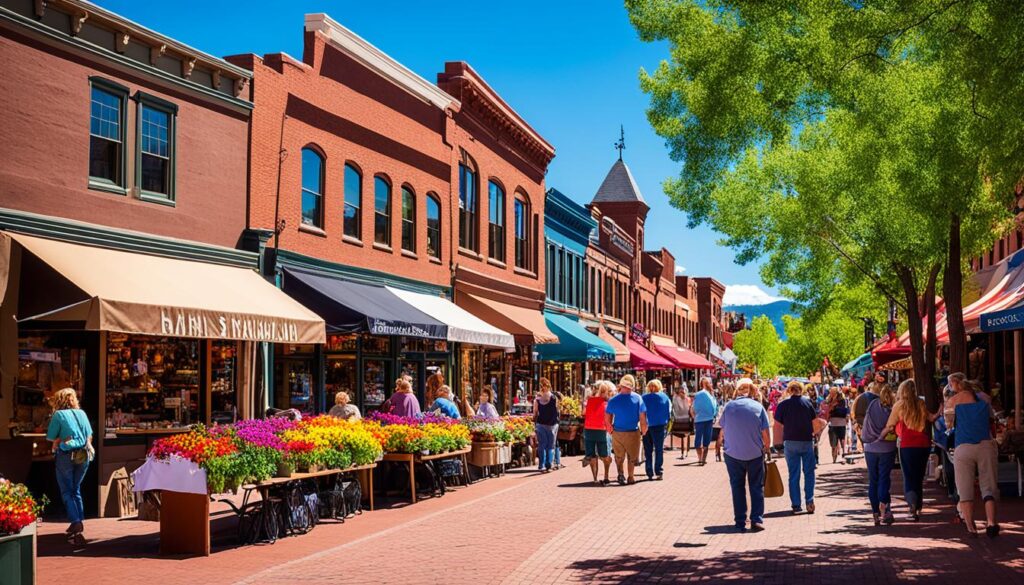 Historic Downtown Flagstaff shopping