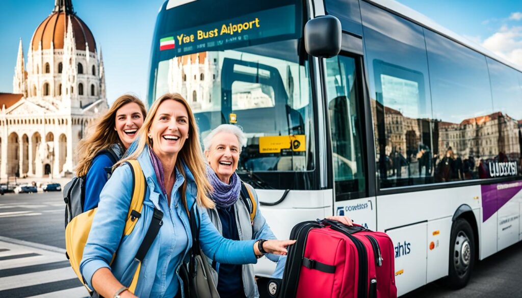 How to get from Budapest airport to city center