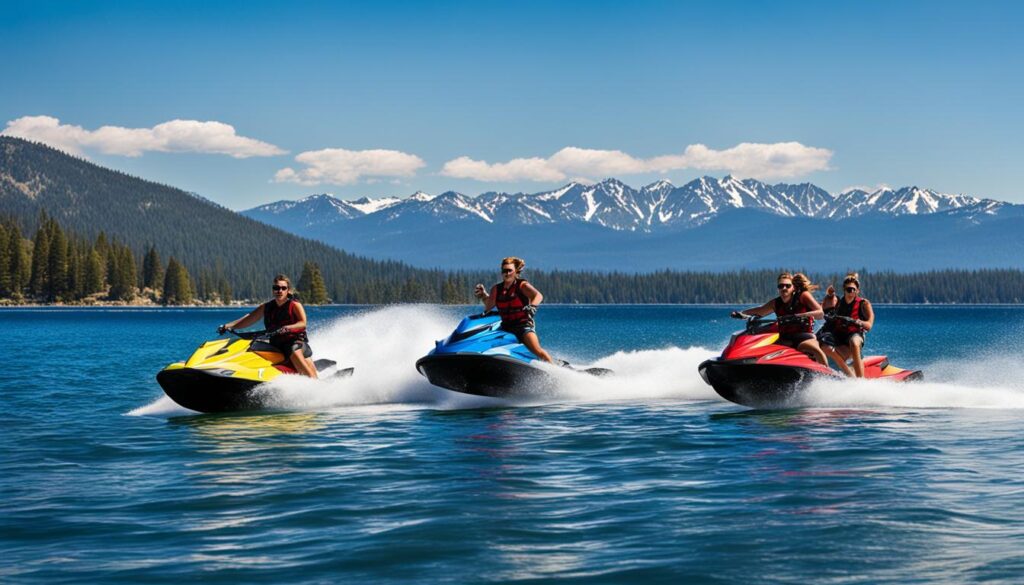 Lake Tahoe water sports