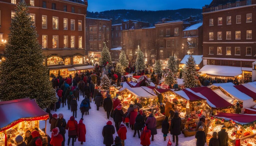 Liberec Christmas market activities