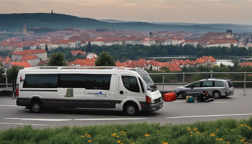 Liberec shuttle service and Prague Airport transportation