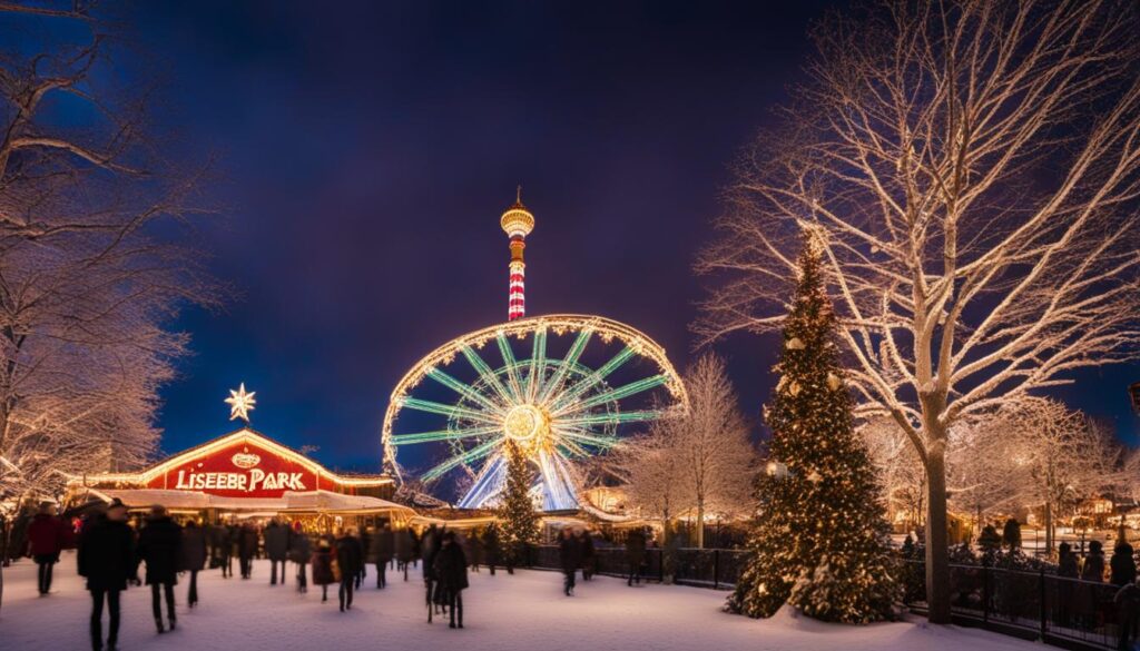 Liseberg park opening hours for Christmas season
